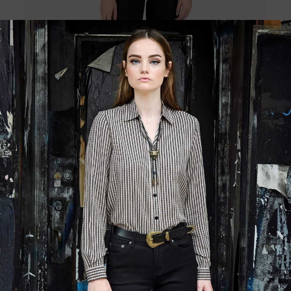 Straight to hell stardust button up